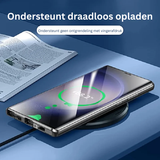 Metall Aluminiumlegering 360 Hoes met Veiligheidsvergrendeling voor Samsung Galaxy S24-S23 Serie