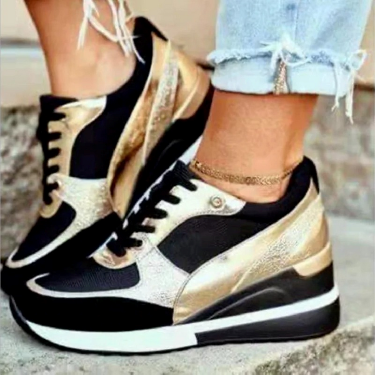 Damesschoenen met ergonomisch voetbed Sneakers