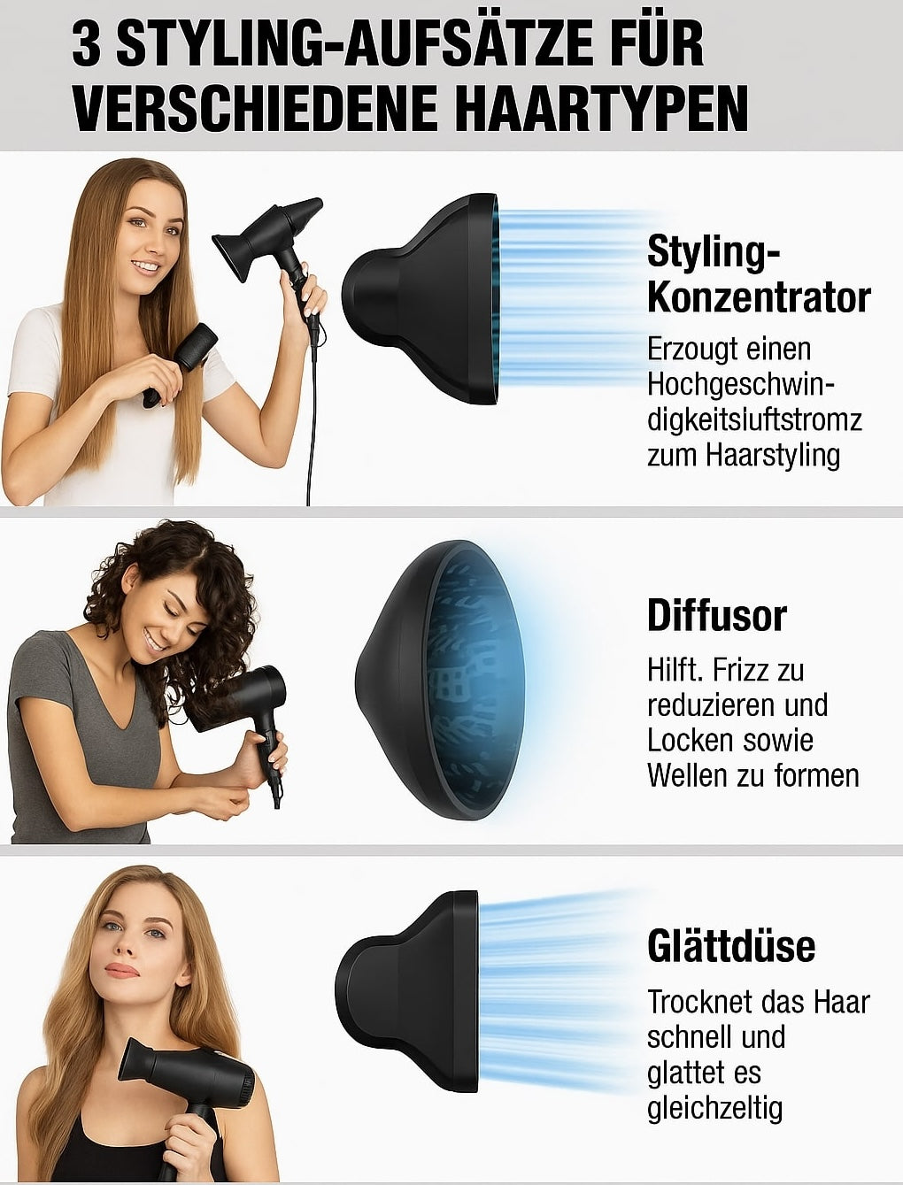AeroDroog – Professionele Haardroger met Ionentechnologie | Snel & Haarvriendelijk