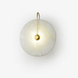 Alabaster LED Wandlamp – Elegant en Rustig Licht