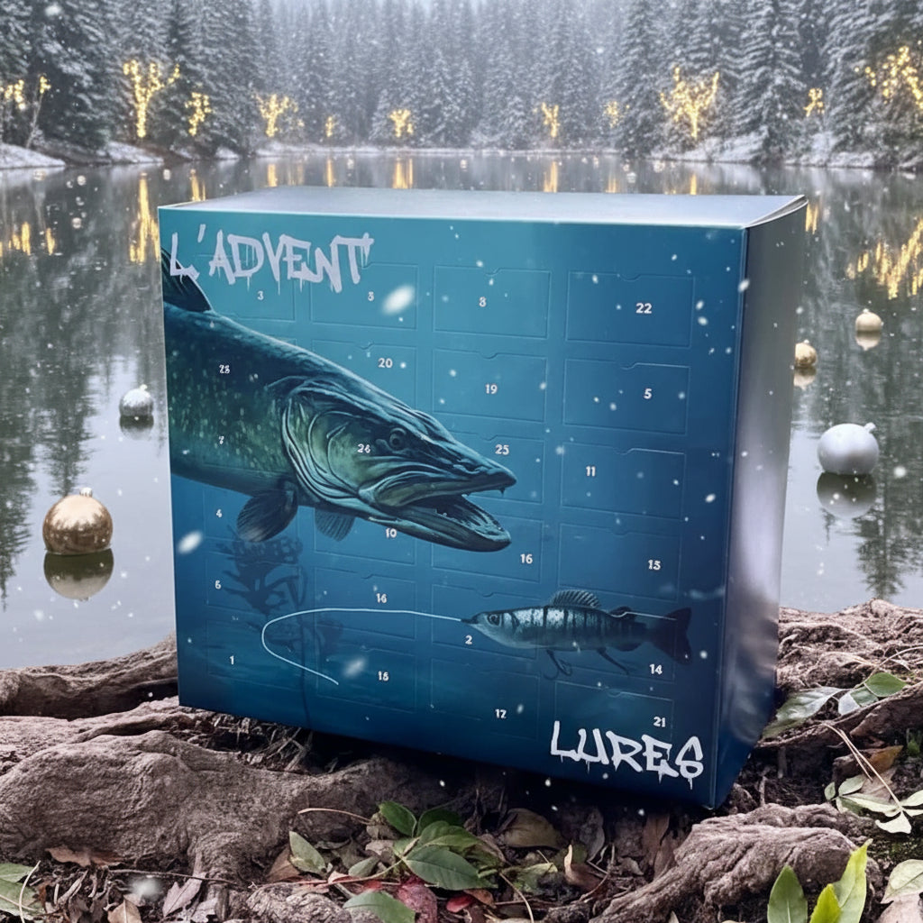 FISHMAS – 24-dagen kerst 2026-telling visuitrusting kalender
