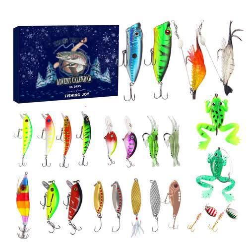 FISHMAS – 24-dagen kerst 2026-telling visuitrusting kalender
