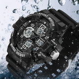 AquaGuard | Stevige Tactische Waterdichte Digitale Horloge