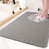Aqualuxe Douchematt – Antislip Douchematt met Drainagesysteem & loofah-zachte oppervlakte