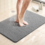 Aqualuxe Douchematt – Antislip Douchematt met Drainagesysteem & loofah-zachte oppervlakte