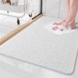 Aqualuxe Douchematt – Antislip Douchematt met Drainagesysteem & loofah-zachte oppervlakte