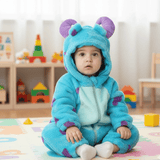 FLUFFIBEAR – Dieren Baby Overall – Zachte Comfort met Rits