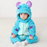 FLUFFIBEAR – Dieren Baby Overall – Zachte Comfort met Rits
