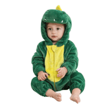FLUFFIBEAR – Dieren Baby Overall – Zachte Comfort met Rits