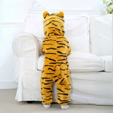 FLUFFIBEAR – Dieren Baby Overall – Zachte Comfort met Rits
