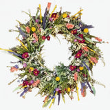 FLORASPIRE – Weelderige decoratieve deurkrans met realistische bloemen en het hele jaar door charme