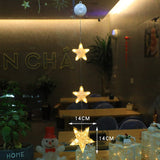 WINTERBEAM – LED-Kerstverlichting met zuignappen voor glas en spiegels