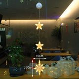WINTERBEAM – LED-Kerstverlichting met zuignappen voor glas en spiegels