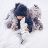 Olifant Knuffel Baby Kussen – Zacht, Knuffelbaar en Comfortabel