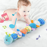 Baby Sensory Speelgoed Muzikale Rups Zachte Pluche Stof voor Zuigelingen