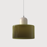 Moderne Lamp van Kleurrijk Glas met Geometrische Vorm