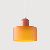 Moderne Lamp van Kleurrijk Glas met Geometrische Vorm