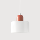 Moderne Lamp van Kleurrijk Glas met Geometrische Vorm