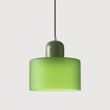 Moderne Lamp van Kleurrijk Glas met Geometrische Vorm