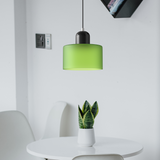 Moderne Lamp van Kleurrijk Glas met Geometrische Vorm