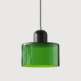 Moderne Lamp van Kleurrijk Glas met Geometrische Vorm