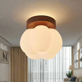 Pompoen Flush Plafondlamp – Speelse & Warme LED Verlichting voor Elke Kamer