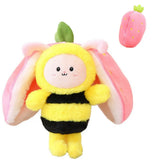 Pluche dieren met transformatie in fruit - BerryBunny
