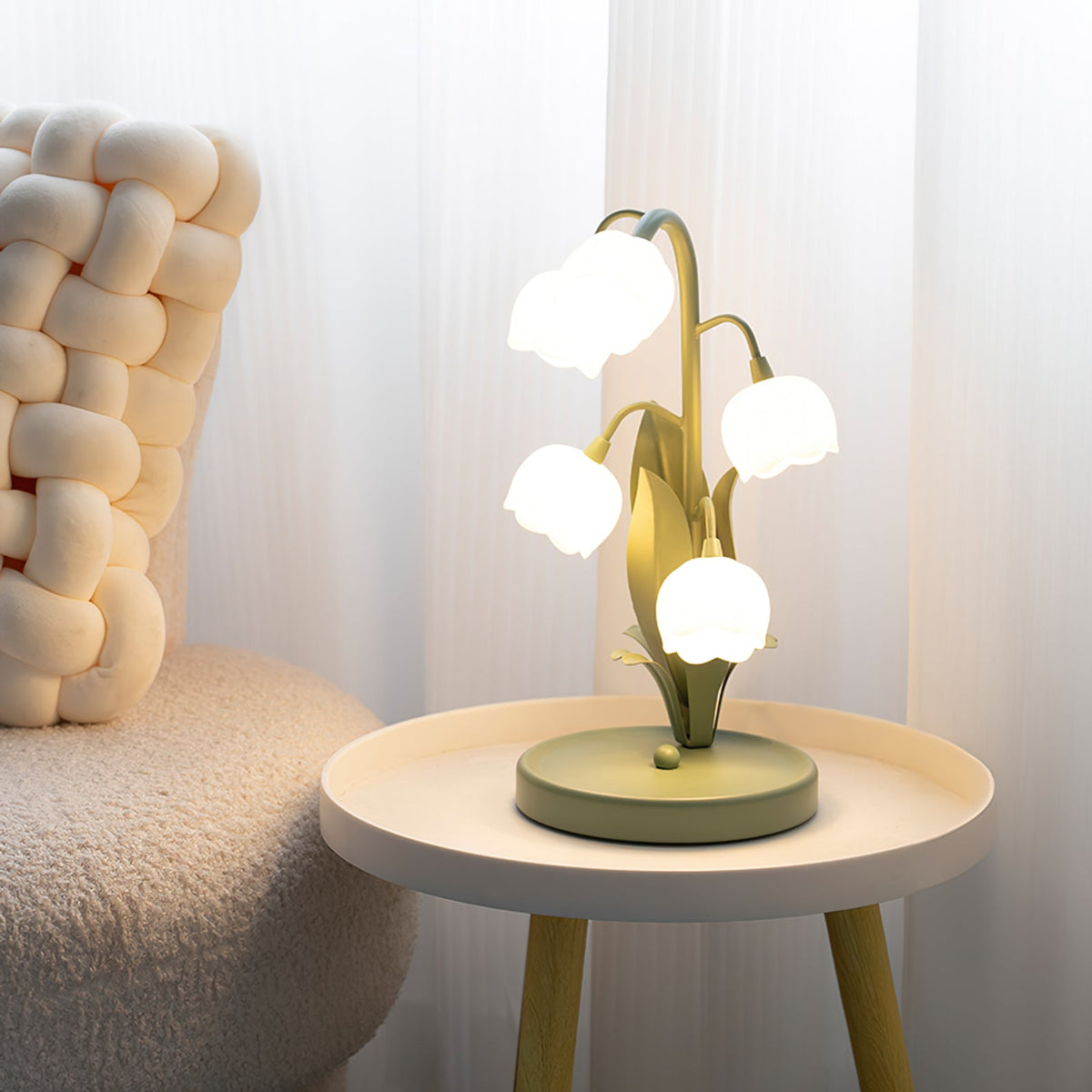Bell Orchid Tafel Lamp