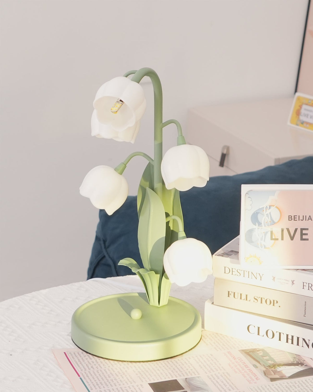 Bell Orchid Tafel Lamp