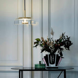 Solara Hanglamp – Elegante Messing & Glas LED Hanglamp