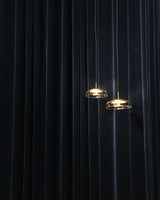 Solara Hanglamp – Elegante Messing & Glas LED Hanglamp