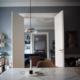 Solara Hanglamp – Elegante Messing & Glas LED Hanglamp