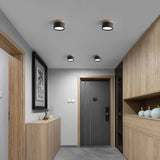 Noordse Cilinder LED Plafondlamp – Minimalistische Inbouwlamp voor Moderne Gangen