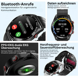 Health Monitor Smart Watch - HealthGuard Smartwatch