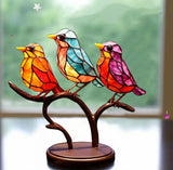 Gekleurde Raamvogels