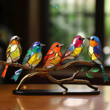 Gekleurde Raamvogels