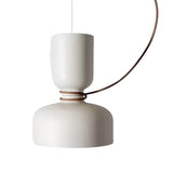 Orlee Hanglamp – Modern Geometrisch Ontwerp in Mat Zwart, Wit & Grijs