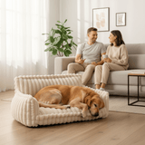 DOGVIA – Zacht en wasbaar orthopedisch hondenbankje voor huisdieren
