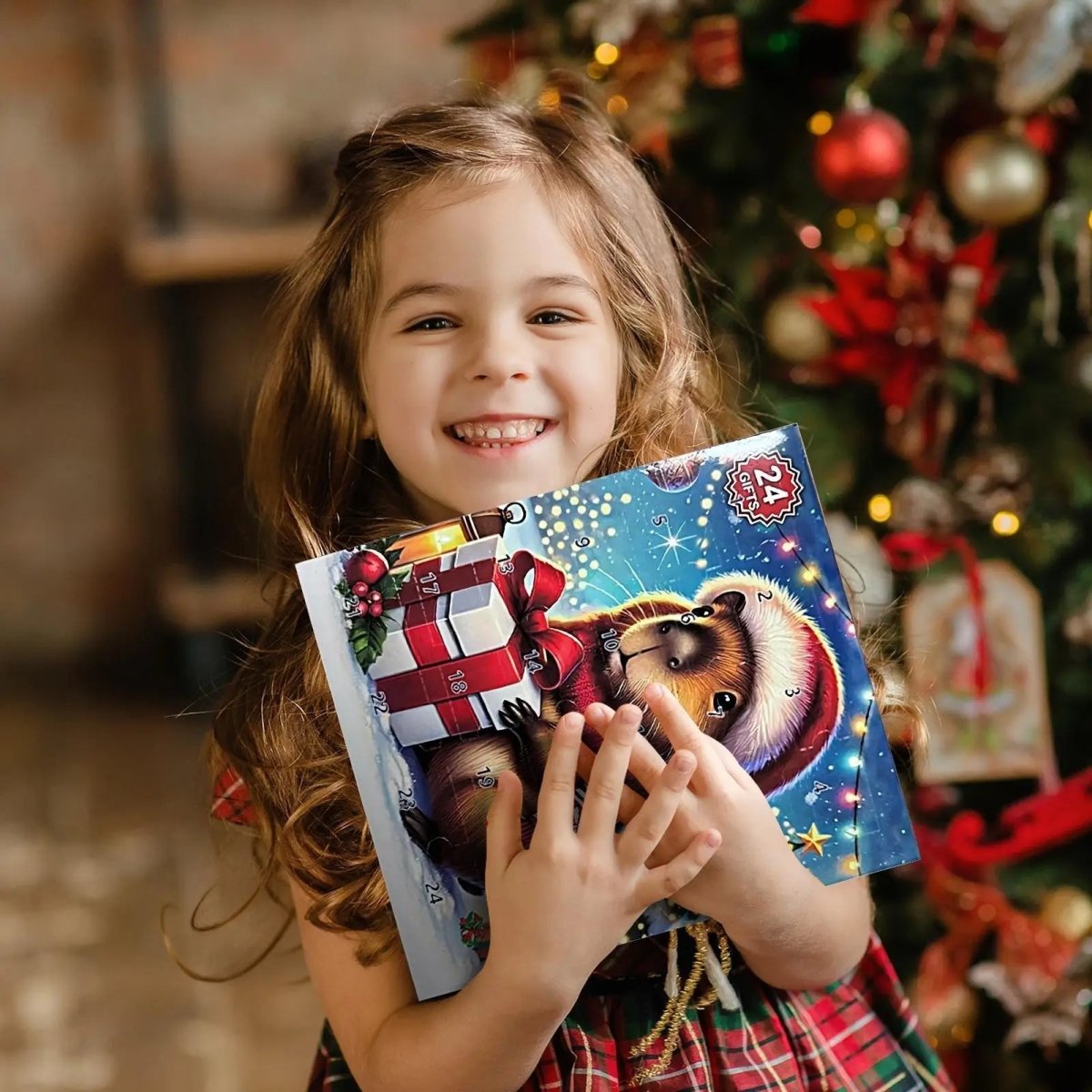 CAPYSMILE 2025 – Schattige Kerst Countdown Kalender voor Kinderen