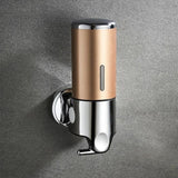 SOAPFORT – Hoogwaardige, wandmontage zeepdispenser met elegant roestvrijstalen ontwerp