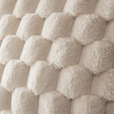 PLUMELLÉ – Kussenhoes van katoenmix met zachte 3D-haptiek