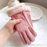 COZELLE – Dikke Suède Touchscreen-handschoenen voor Koude Dagen