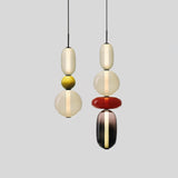Kandiertes Glas Hanglamp – Levendige LED Glazen Fixture voor een Stijlvol Interieur