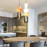 Kandiertes Glas Hanglamp – Levendige LED Glazen Fixture voor een Stijlvol Interieur
