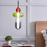 Kandiertes Glas Hanglamp – Levendige LED Glazen Fixture voor een Stijlvol Interieur