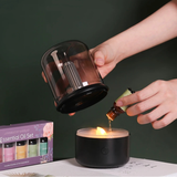 Moderne LED Diffuser met Vlam Effect en Olieën