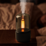 Moderne LED Diffuser met Vlam Effect en Olieën