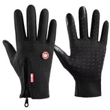 Winterhandschoenen | Geleidende Touchscreen-vingertoppen | Winddichte Membrane van Hoge Dichtheid | Thermisch Fleece Binnenvoering | Multi-Sport Geïsoleerde Prestatiehandschoenen