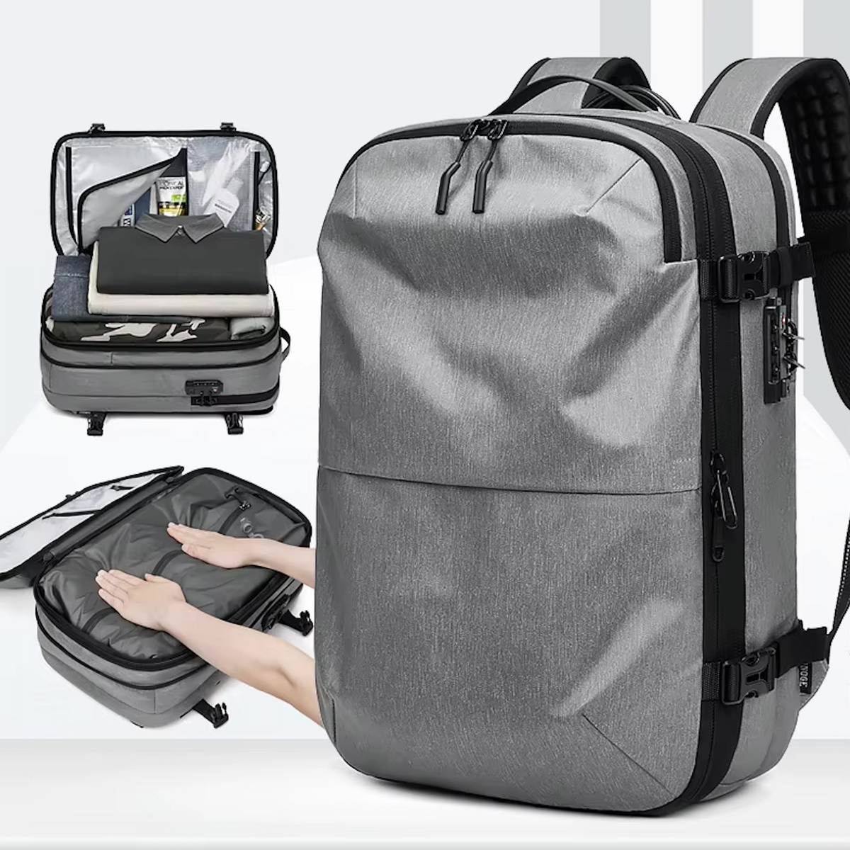 Reiserucksack | Veelzijdige tas voor reizen zonder gedoe