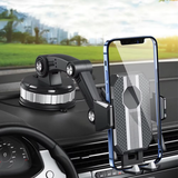 Autotelefoonhouder met Sterke Zuignap, 360° Rotatie, Eén-Hand Bediening – Universele Smartphone Mount voor Auto